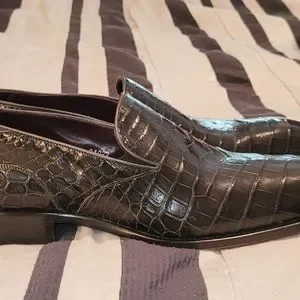 Mezlan | Shoes | Genuine Alligator 1 12 Slip On Shoes | Poshmark display picture 3